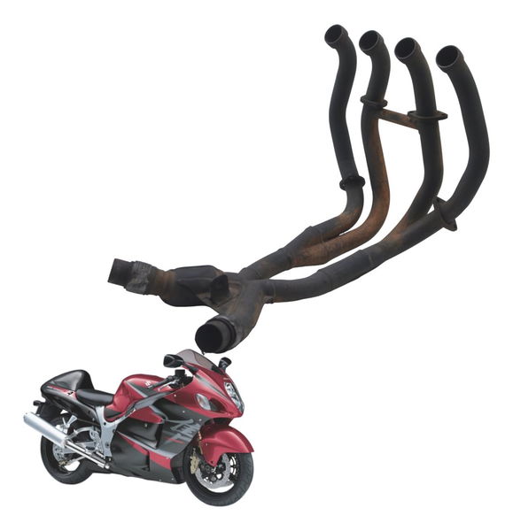 Curva Escape C/ Avaria Suzuki Gsx-r 1300 Hayabusa 99-07 Orig Curva Escape C/ Avaria Suzuki Gsx-r 1300 Hayabusa 99-07 Orig