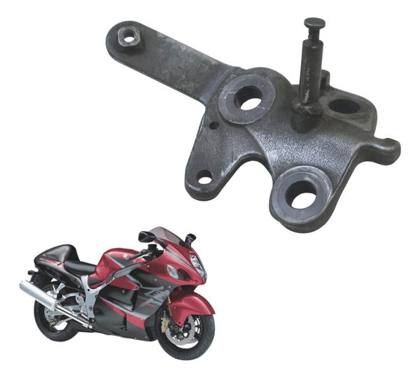 Suporte Pedal Descanso Lat Suzuki Gsx-r 1300 Hayabusa 99-07 Cinza