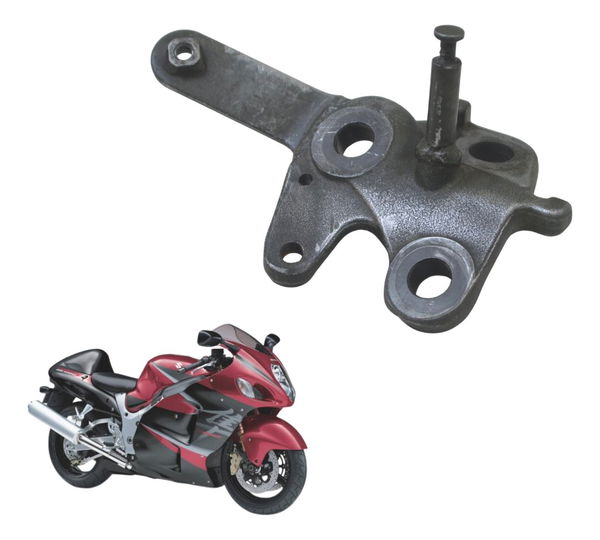 Suporte Pedal Descanso Lat Suzuki Gsx-r 1300 Hayabusa 99-07 Cinza