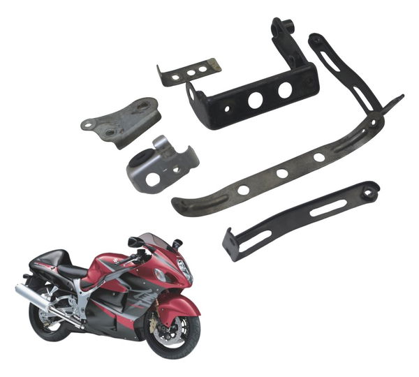 Kit Suporte Spoiler Suzuki Gsx-r 1300 Hayabusa 99-07 Orig