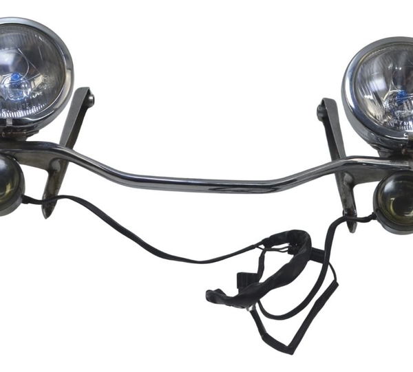 Farol Auxiliar Harley Softail Fx 1450 04-05 Original