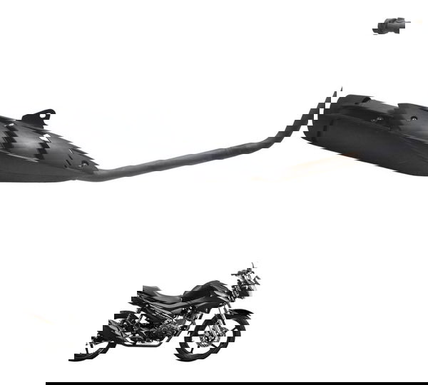 Escapamento C/detalhes Yamaha Ybr 150 Factor 14-20 Original