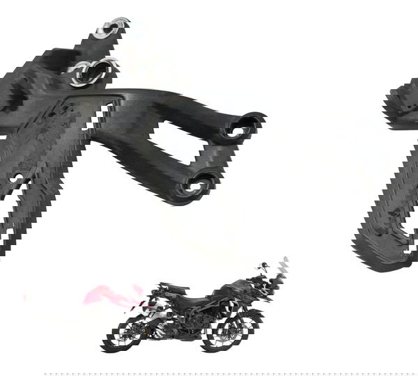 Suporte Pedaleira Diant Esq Triumph Tiger 1200 Xca 2017 Orig Preto