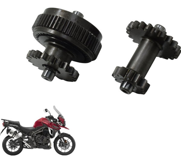 Par Engrenagem Redução Partida Triumph Tiger 1200 Xca 2017
