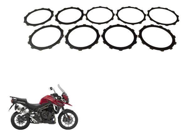 Jogo Disco Embreagem Triumph Tiger 1200 Xca 2017 Original