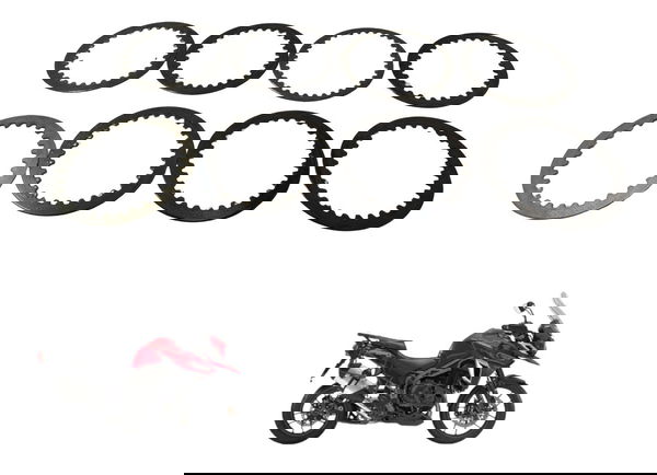 Jogo Disco Separador Embreagem Triumph Tiger 1200 Xca 2017