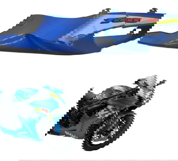 Carenagem Rabeta Esq C/avaria Suzuki Gsx-r Srad 750 Gp 14-16