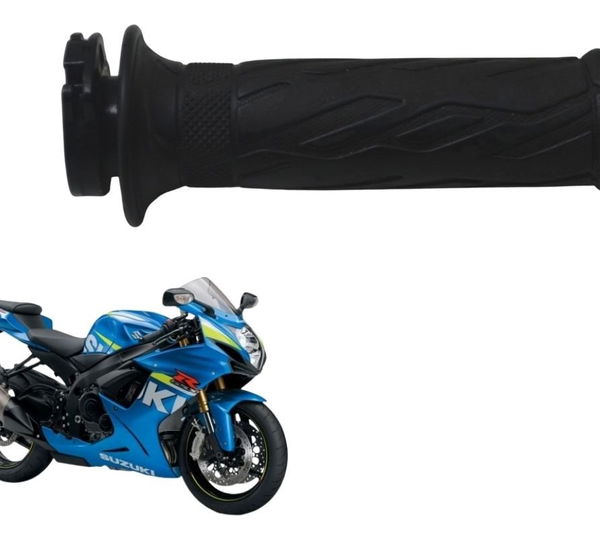 Manopla Dir Acelerador C/deta Suzuki Gsx-r Srad 750 Gp 14-16 Preto