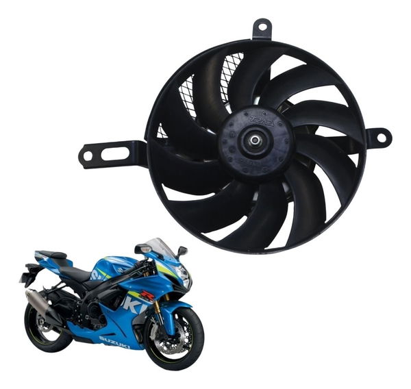 Ventoinha Radiador Suzuki Gsx-r Srad 750 Gp 14-16 Original Ventoinha Radiador Suzuki Gsx-r Srad 750 Gp 14-16 Original