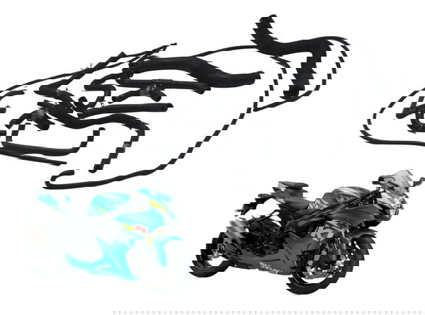 Kit Mangueiras Suzuki Gsx-r Srad 750 Gp 14-16 Original Kit Mangueiras Suzuki Gsx-r Srad 750 Gp 14-16 Original