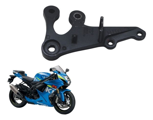 Suporte Pedal Diant Dir Suzuki Gsx-r Srad 750 Gp 14-16 Origi Preto