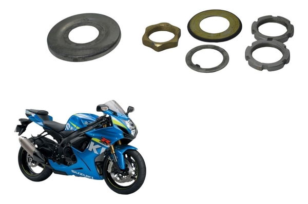 Kit Porca Mesa Inferior Suzuki Gsx-r Srad 750 Gp 14-16 Origi
