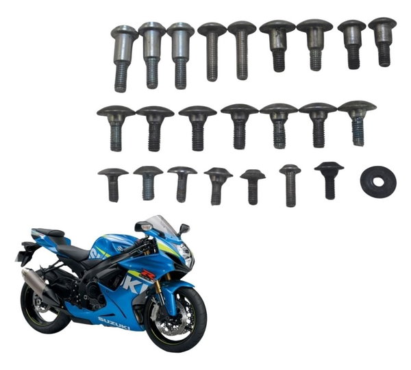 Kit Parafuso Carenagem Suzuki Gsx-r Srad 750 Gp 14-16 Origin