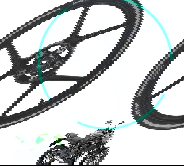 Roda Dianteira Kawasaki Er 6n 13-17 Original