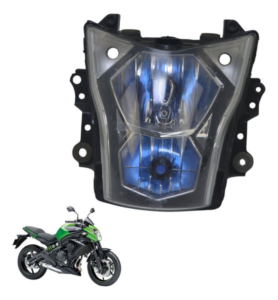 Farol Bloco Óptico Kawasaki Er 6n 13-17 Original Farol Bloco Óptico Kawasaki Er 6n 13-17 Original