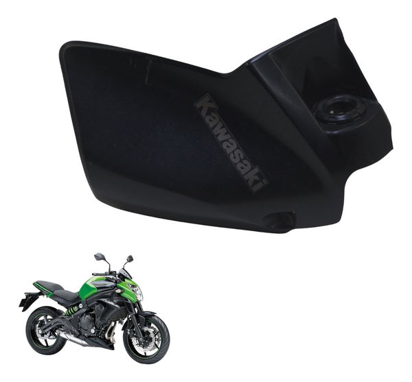 Carenagem Lateral Direita Kawasaki Er 6n 13-17 Original Preto Carenagem Lateral Direita Kawasaki Er 6n 13-17 Original Preto