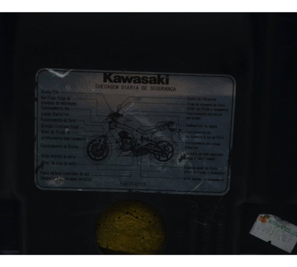 Banco Traseiro Kawasaki Er 6n 13-17 Original Preto