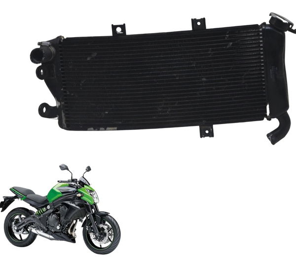 Radiador C/ Avaria Kawasaki Er 6n 13-17 Original