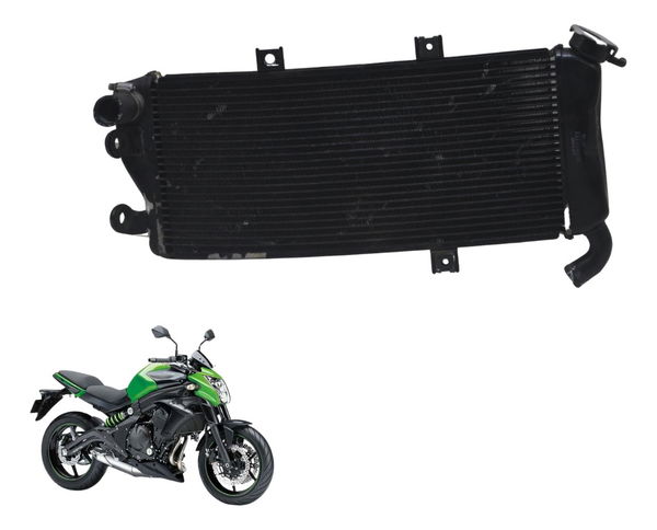 Radiador C/ Avaria Kawasaki Er 6n 13-17 Original