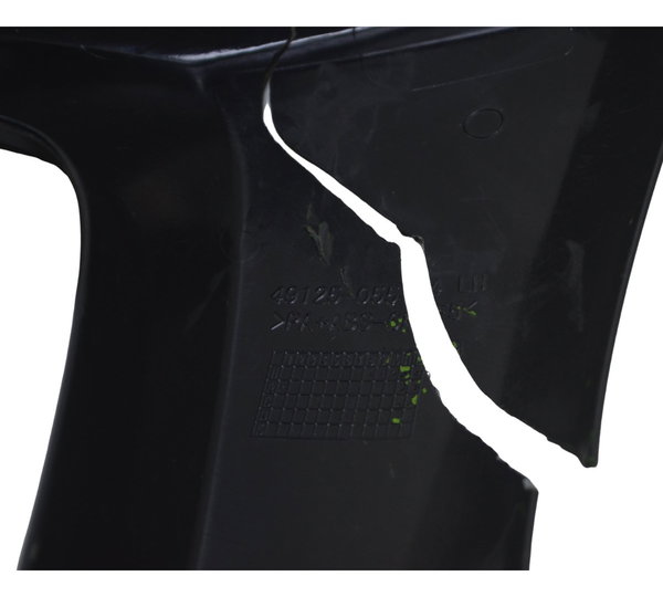 Carenagem Lateral Esq C/ Avaria Kawasaki Er 6n 13-17 Orig Preto