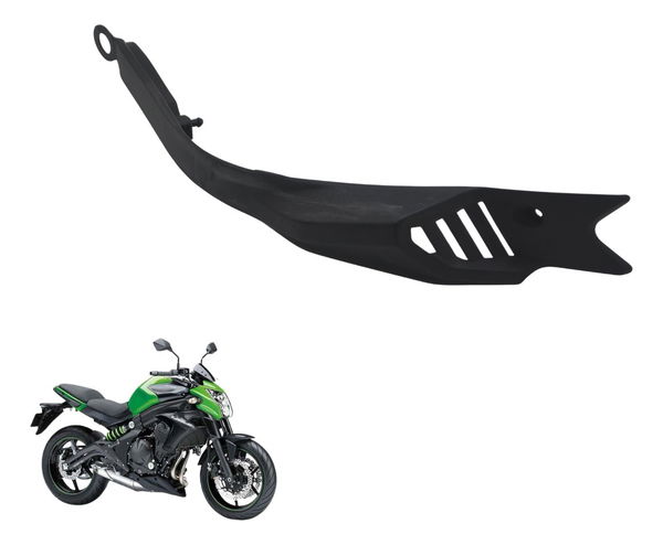 Acabamento Lateral Esquerdo Kawasaki Er 6n 13-17 Original Acabamento Lateral Esquerdo Kawasaki Er 6n 13-17 Original