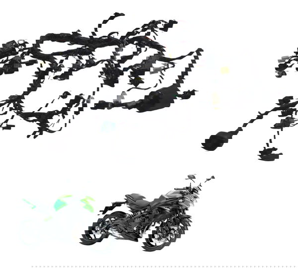 Chicote Principal C/ Abs C/ Avaria Kawasaki Er 6n 13-17 Orig