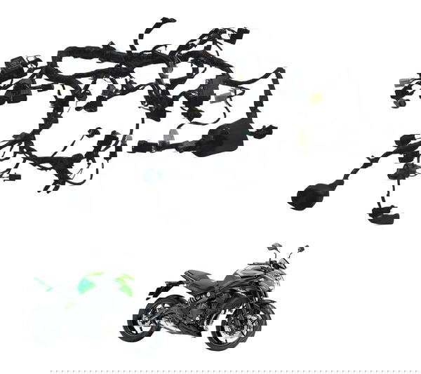 Chicote Principal C/ Abs C/ Avaria Kawasaki Er 6n 13-17 Orig Chicote Principal C/ Abs C/ Avaria Kawasaki Er 6n 13-17 Orig