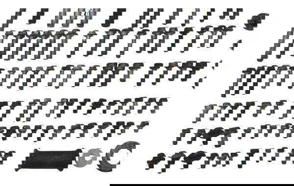 Kit Parafusos Diversos Kawasaki Er 6n 13-17 Original Kit Parafusos Diversos Kawasaki Er 6n 13-17 Original