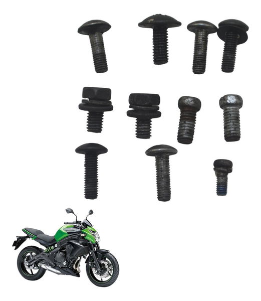 Kit Parafusos Soberbos Kawasaki Er 6n 13-17 Original Kit Parafusos Soberbos Kawasaki Er 6n 13-17 Original