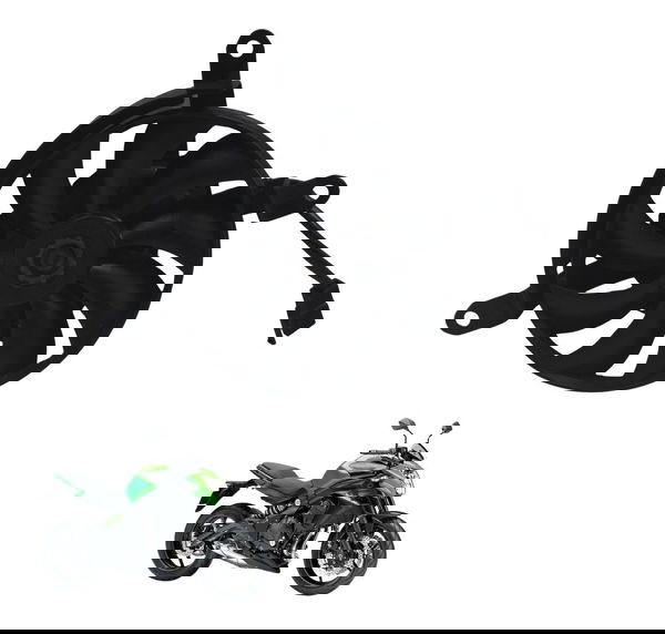 Ventoinha Radiador Kawasaki Er 6n 13-17 Original Ventoinha Radiador Kawasaki Er 6n 13-17 Original