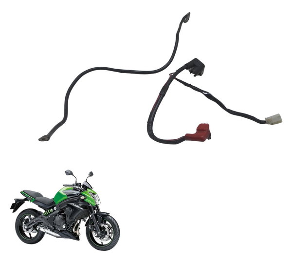 Cabo +/- Bateria Kawasaki Er 6n 13-17 Original