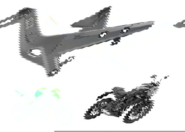 Suporte Pedaleira Esquerda Kawasaki Er 6n 13-17 Original Cinza Suporte Pedaleira Esquerda Kawasaki Er 6n 13-17 Original Cinza