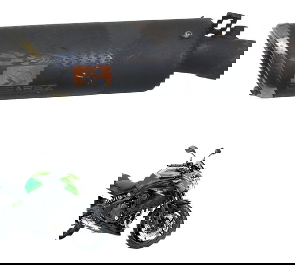 Ponteira Escape Esportiva Disarsz Kawasaki Er 6n 13-17