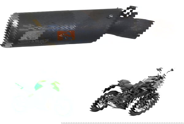 Ponteira Escape Esportiva Disarsz Kawasaki Er 6n 13-17 Ponteira Escape Esportiva Disarsz Kawasaki Er 6n 13-17