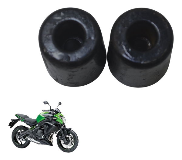 Par Peso Guidão Kawasaki Er 6n 13-17 Original Par Peso Guidão Kawasaki Er 6n 13-17 Original