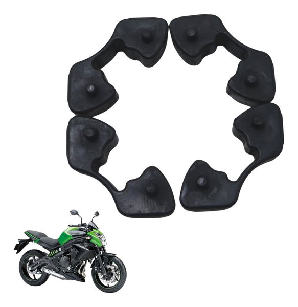 Kit Coxim Cubo Coroa Kawasaki Er 6n 13-17 Original Kit Coxim Cubo Coroa Kawasaki Er 6n 13-17 Original
