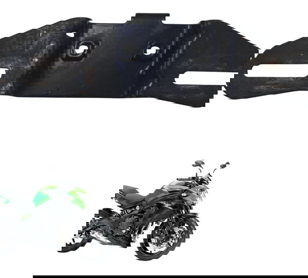 Suporte Placa Kawasaki Er 6n 13-17 Original