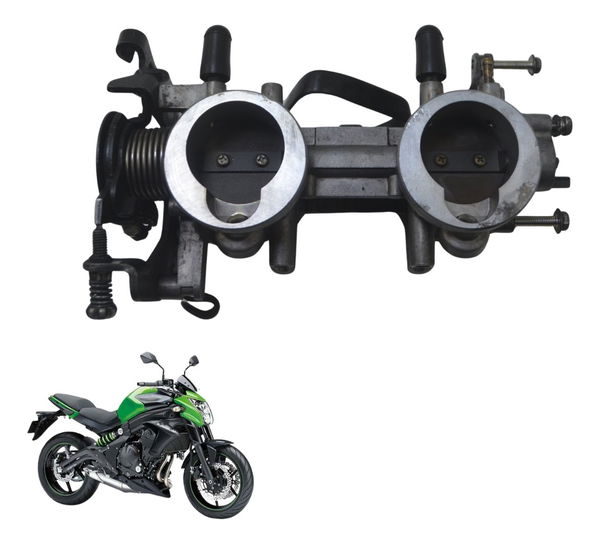 Corpo Injeção Kawasaki Er 6n 13-17 Original Corpo Injeção Kawasaki Er 6n 13-17 Original