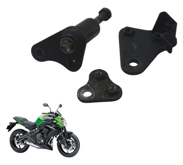 Kit Suporte Motor Kawasaki Er 6n 13-17 Original