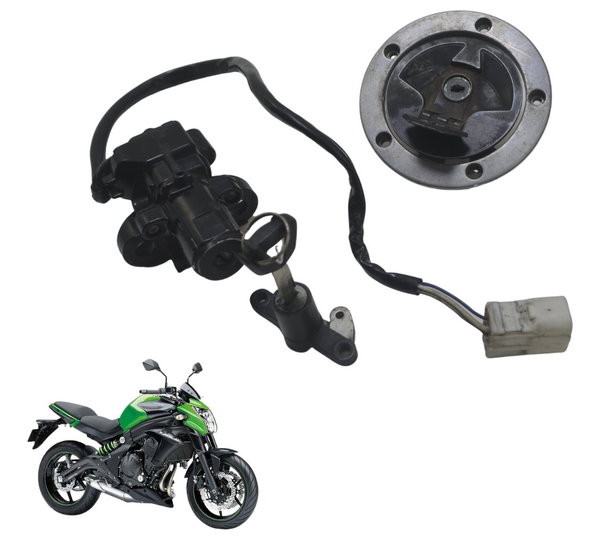 Kit Chave Ignição Kawasaki Er 6n 13-17 Original
