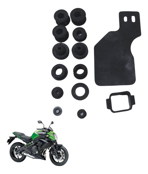Kit Coxim Diversos Kawasaki Er 6n 13-17 Original Kit Coxim Diversos Kawasaki Er 6n 13-17 Original