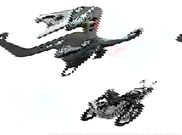 Par Manete Esportivo C/ Avaria Suzuki Gsx Bandit 650n 09-11 Par Manete Esportivo C/ Avaria Suzuki Gsx Bandit 650n 09-11