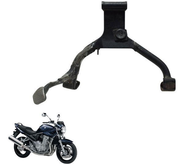 Cavalete Central C/ Detalhes Suzuki Gsx Bandit 650n 09-11 Preto