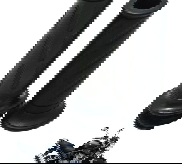 Par Manopla Paralelo Suzuki Gsx Bandit 650n 09-11 Preto