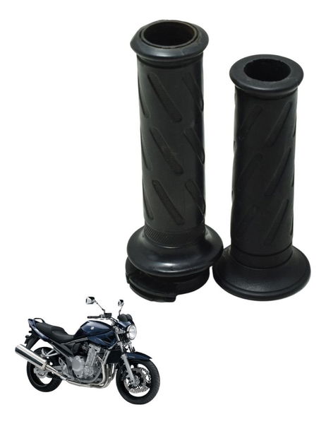 Par Manopla Paralelo Suzuki Gsx Bandit 650n 09-11 Preto