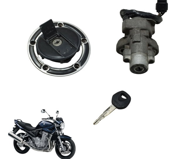 Kit Chave Ignição Suzuki Gsx Bandit 650n 09-11 Original