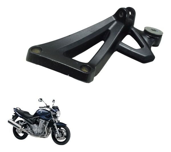 Suporte Pedaleira Tras Esq Suzuki Gsx Bandit 650n 09-11 Orig Preto Suporte Pedaleira Tras Esq Suzuki Gsx Bandit 650n 09-11 Orig Preto
