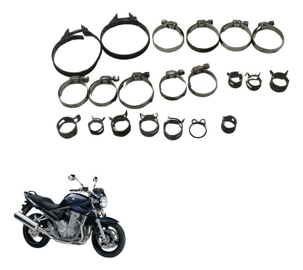 Kit Abraçadeiras Diversas Suzuki Gsx Bandit 650n 09-11 Origi Kit Abraçadeiras Diversas Suzuki Gsx Bandit 650n 09-11 Origi