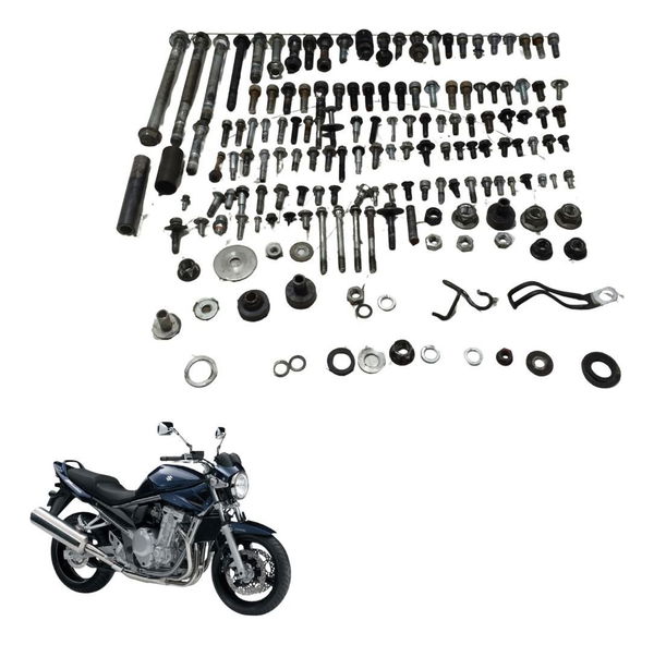 Kit Parafusos Diversos Suzuki Gsx Bandit 650n 09-11 Original Kit Parafusos Diversos Suzuki Gsx Bandit 650n 09-11 Original