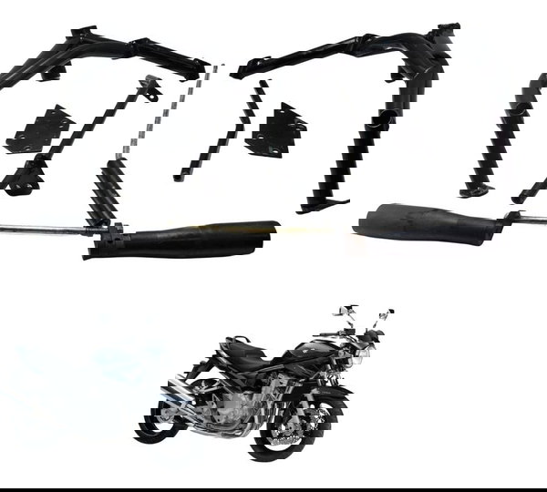 Protetor Motor C/ Avaria Suzuki Gsx Bandit 650n 09-11